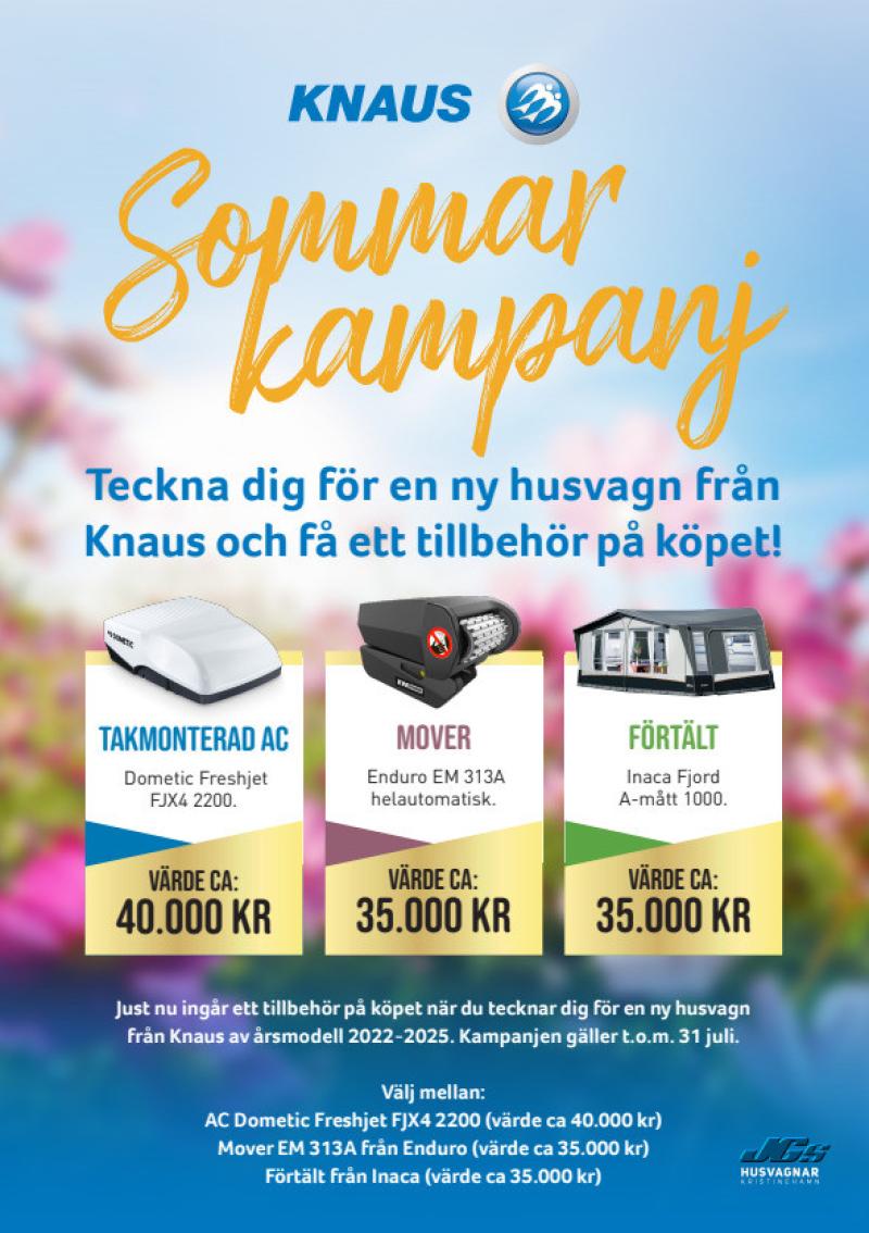 Knaus Sport 450 FU SOMMARKAMPANJ